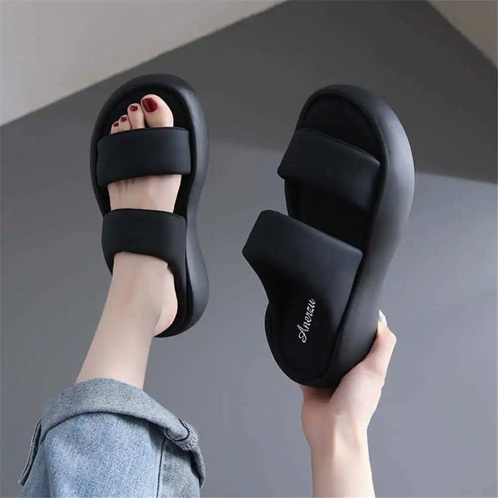 Size 39 Strips Summer Shoes Sale Summer Sandal Woman Slipper Kit Sneakers Sports Celebrity Luxary Sabot League Footwear