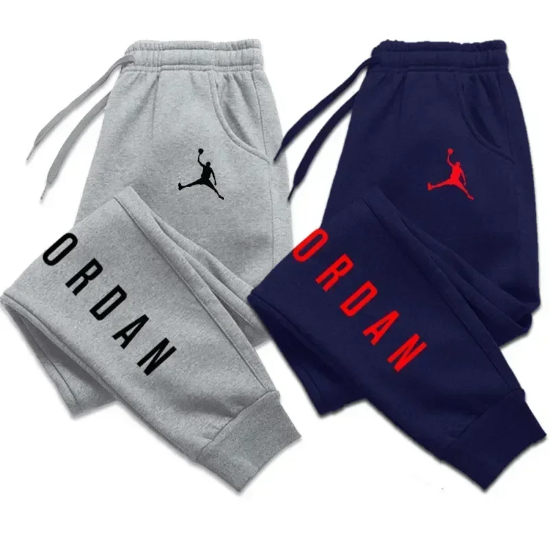 Men's winter and spring sport casual pants, sport running pants, Harlekuku street print clothing pants, comfortable Harlekuku st